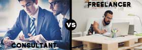 Consultant vs Freelancer