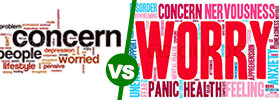 Concern vs Worry