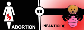 Abortion vs Infanticide